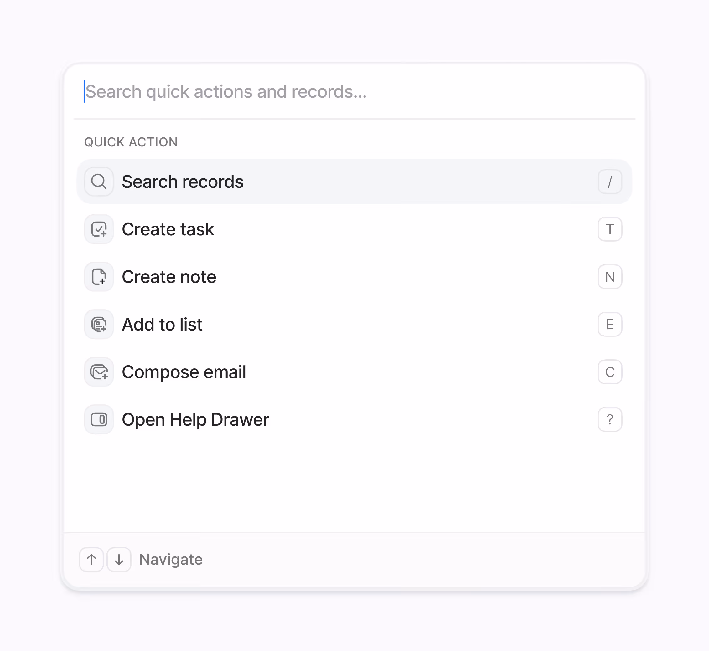 A dashboard showing data-driven email templates for scenario testing