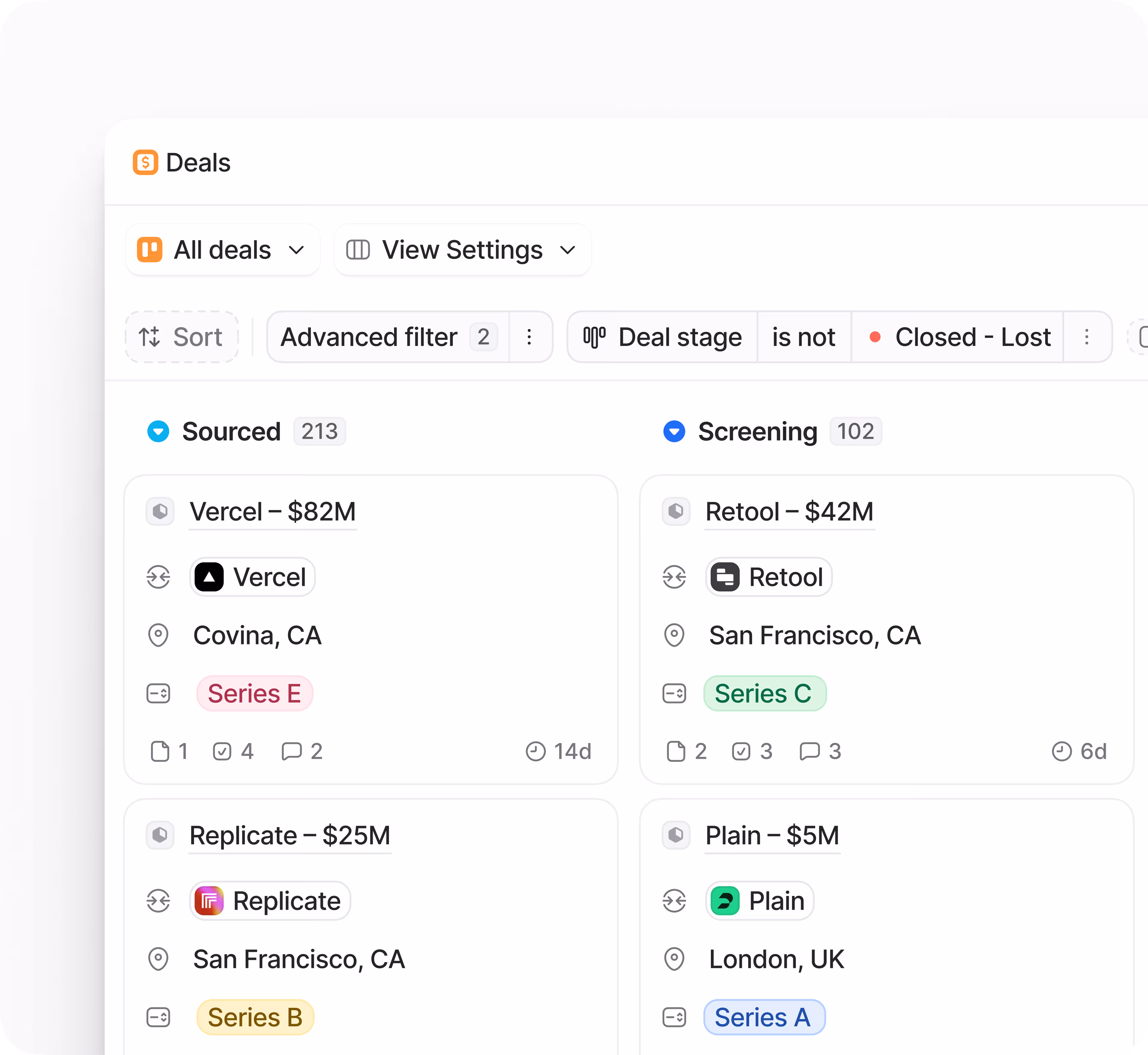 An AI chatbot window seamlessly integrated into a website, showing automated responses and options for human handoff, simplifying customer support.