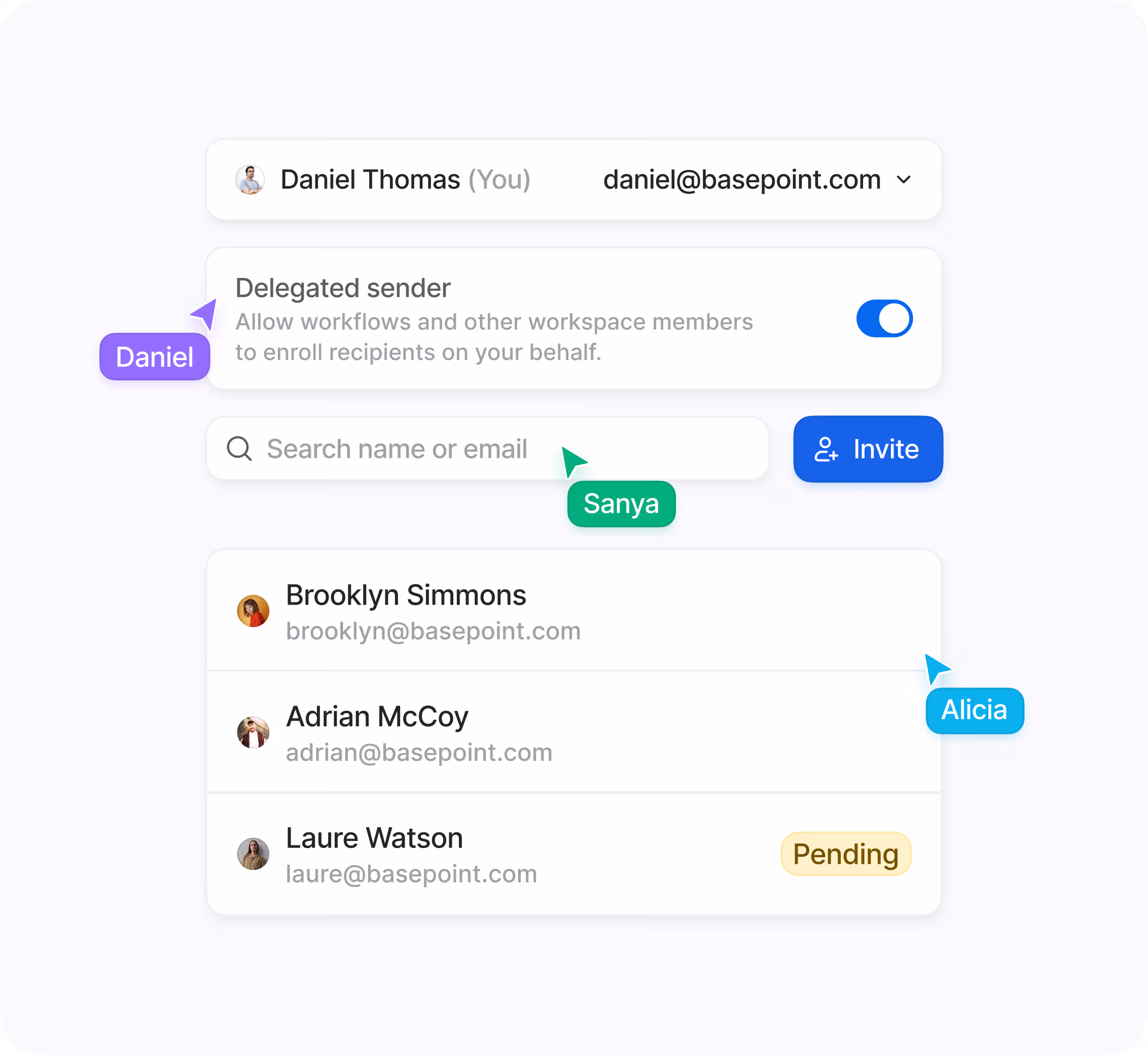 A dashboard showing intent mapping, tool permissions, and evaluation dashboards.